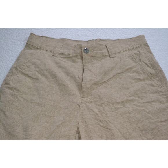 Eddie Bauer Golf Shorts Camping Hiking Mens Size 30 Wicking Performance Tan - Picture 7 of 8